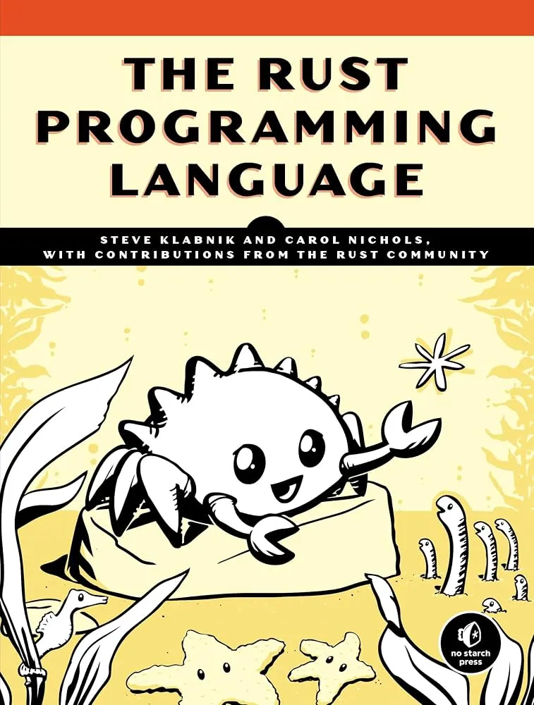 Cover of The Rust Programming Language